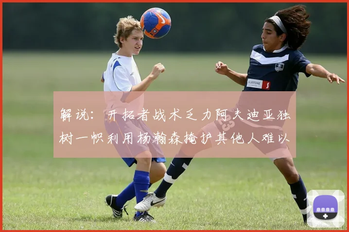 解说：开拓者战术乏力阿夫迪亚独树一帜利用杨瀚森掩护其他人难以配合